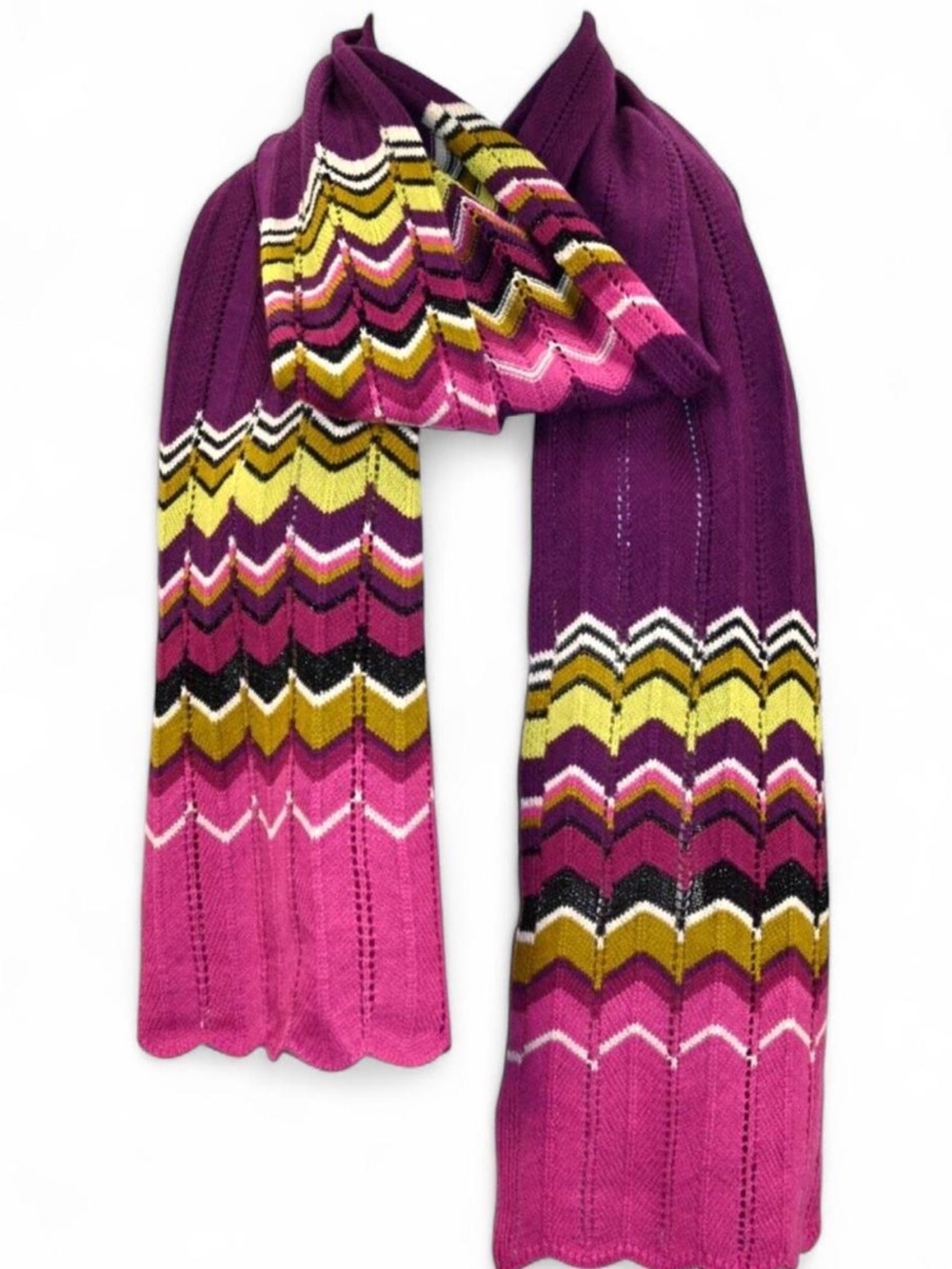 Missoni for Target Scarf Size 12.5" X 68"